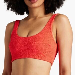 MARA HOFFMAN
Lira textured Bikini top
